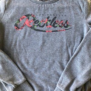 Y & R (Young & Reckless) Women's Size M Sweatshirt